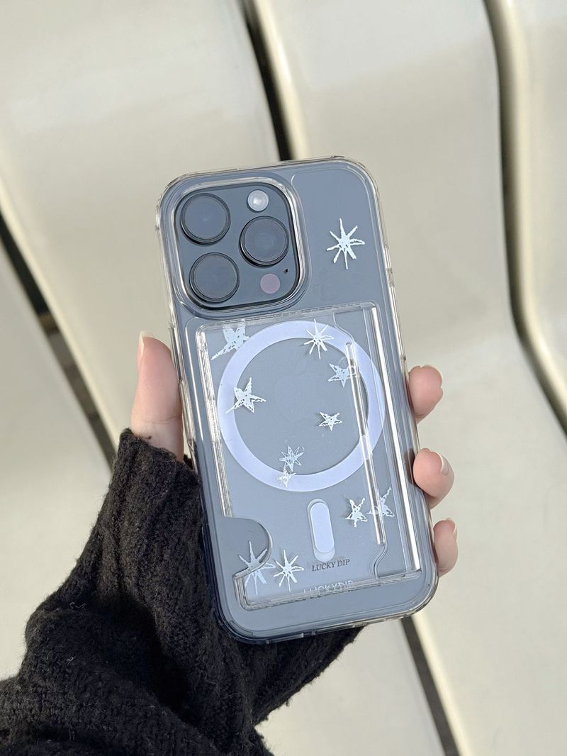 [MADE] [magsafe] crayon star magsafe jelly hard iphone case
