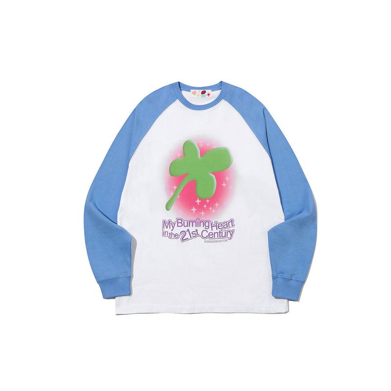 Clover Raglan Long sleeve [2Color]