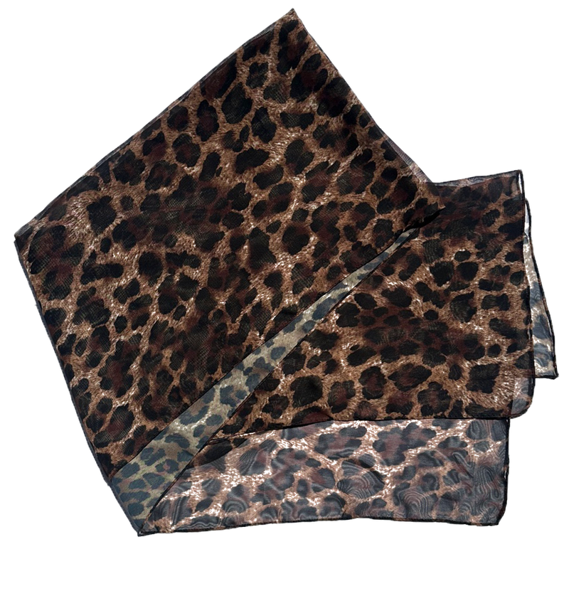 [MADE] Leopard Scarf