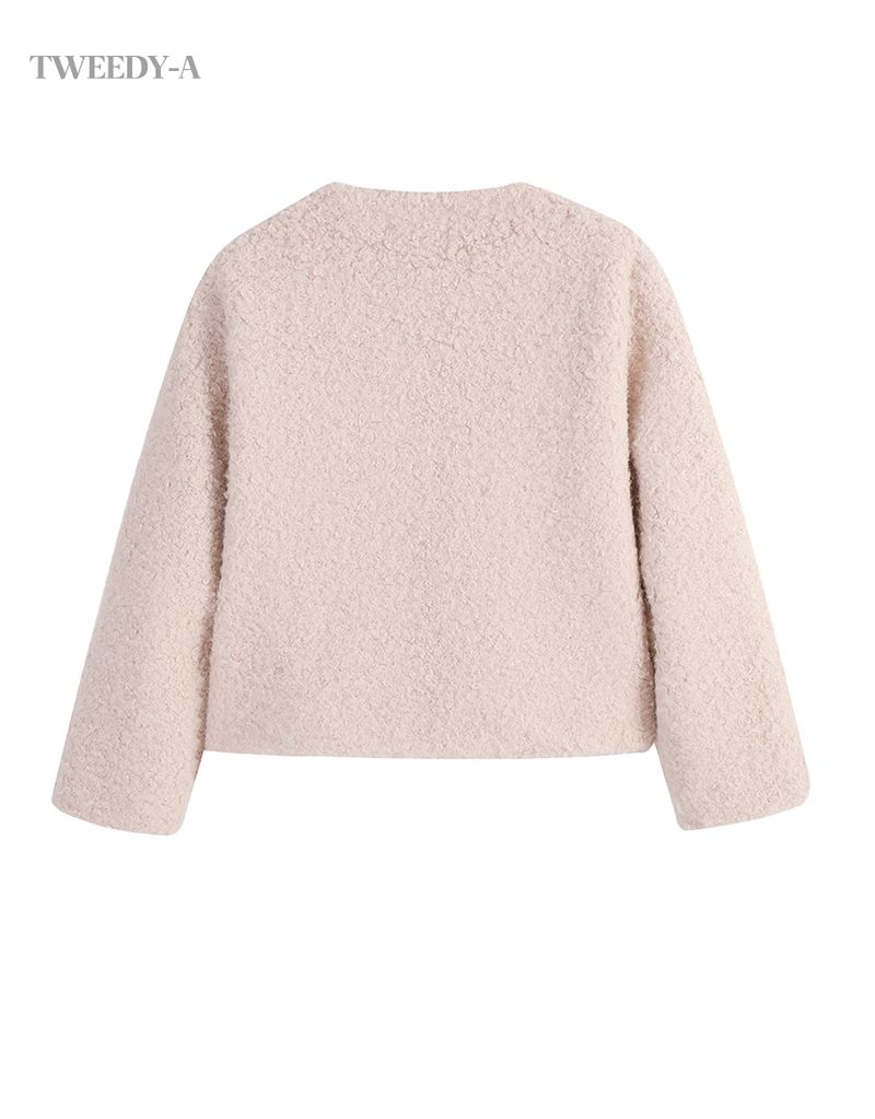 Lizzy's heart button point soft jacket