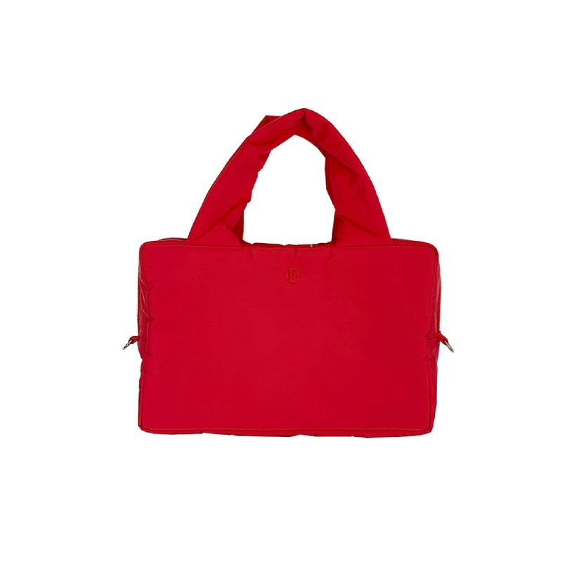 KOOKEESEE(クキシ)の「Padding Tote Bag (Red)(Bags)」