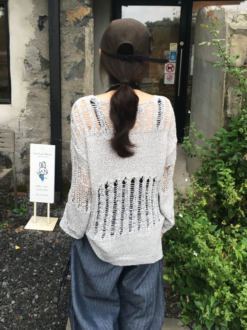 Funky Mood Mesh Knitwear (4c)