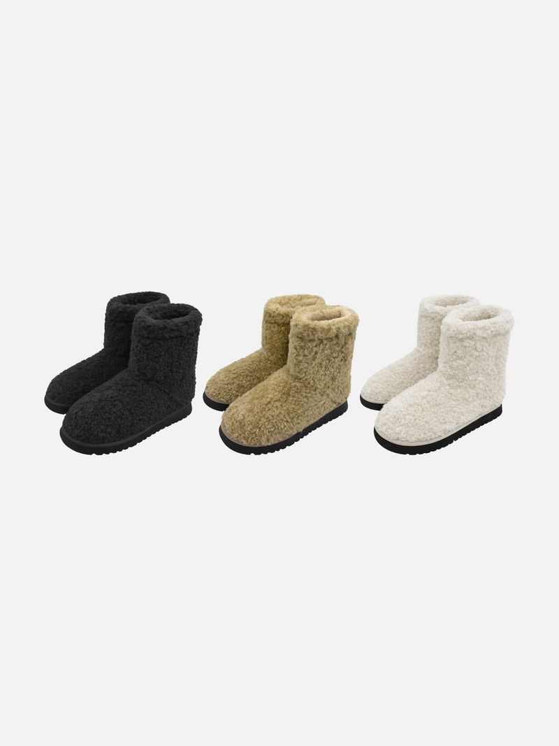 Cozy Sheepskin Middle Ugg Boots (3c)