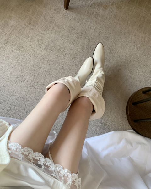 suzen（スゼン）の「Rosion Wrinkle Two Way Long Boots (3color)（Shoes）」
