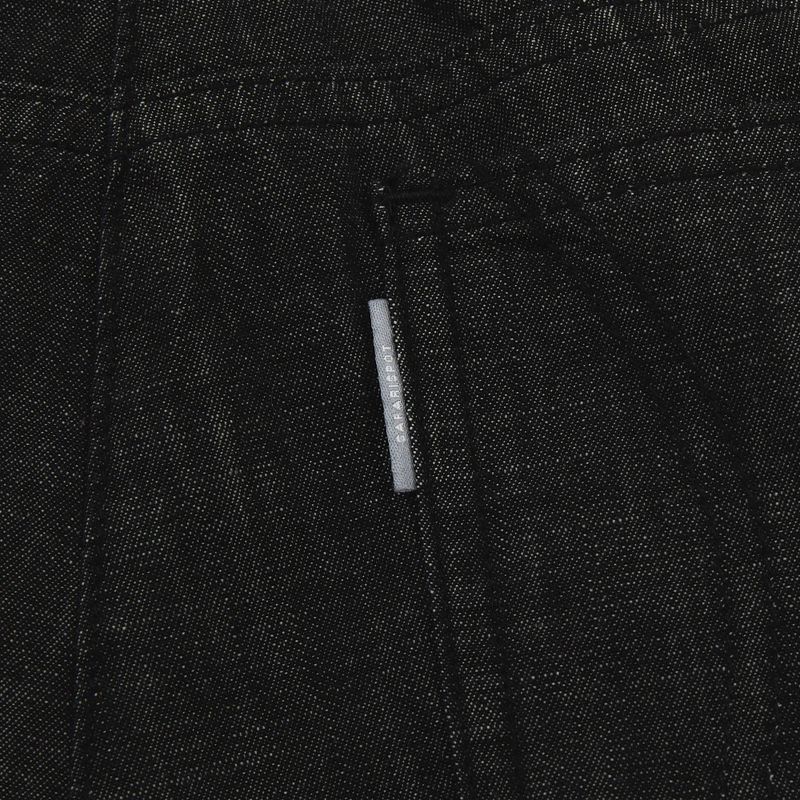 ROUX BASE UNIFORM LIGHT DENIM PANTS (BLACK)