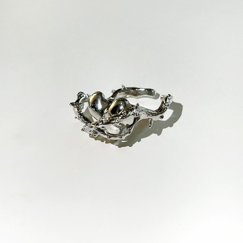 [Celeb pick] Devil punk Ring [silver]