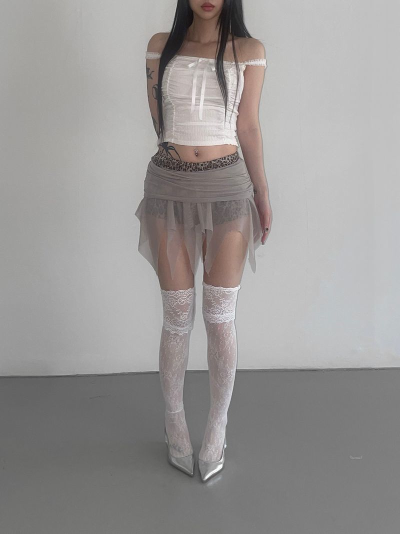 flip mesh layered sk(3 color)