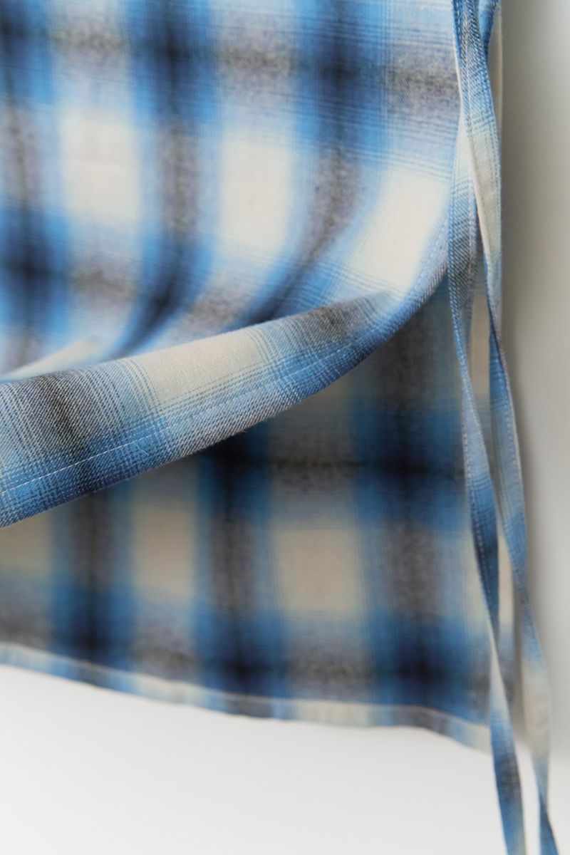Loden Layered Warp Skirt