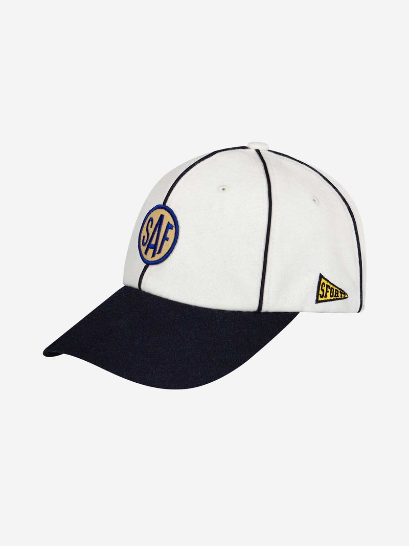 AUTHENTIC SCOUT WAPPEN BALL CAP (WHITE/NAVY)