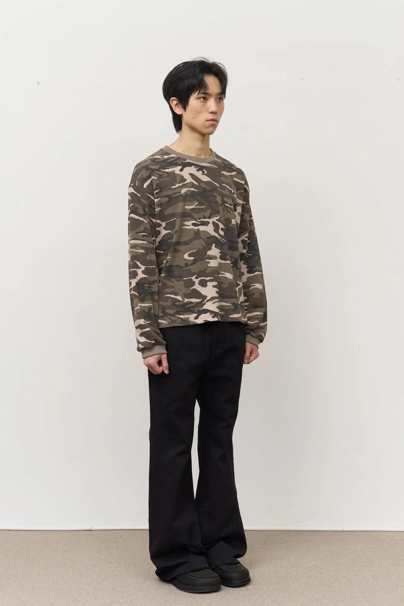 Seen Camo Waffled Longsleeve