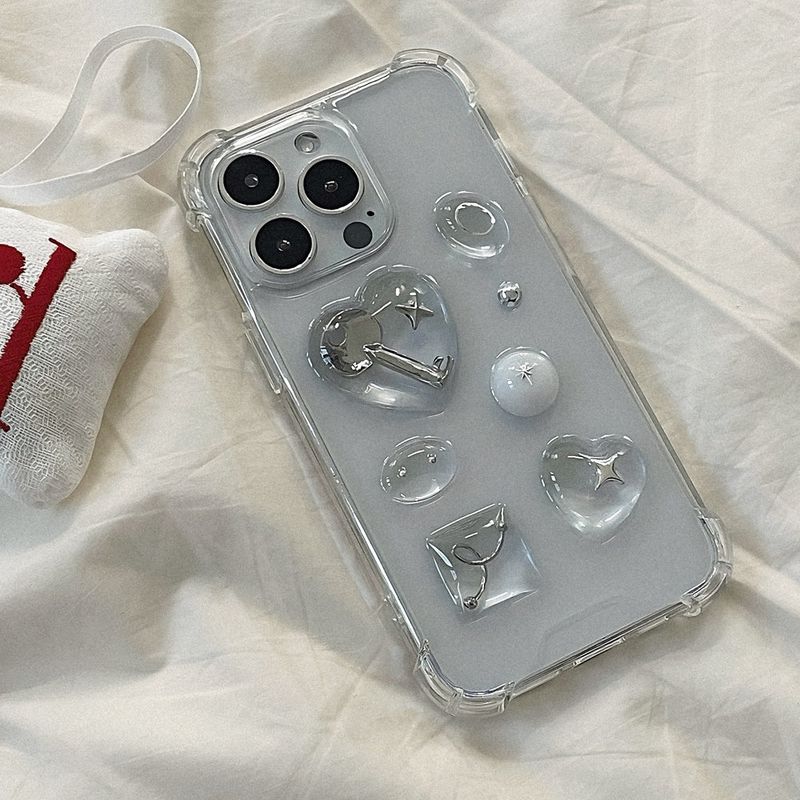 [made]silver charms ver resin phone case 