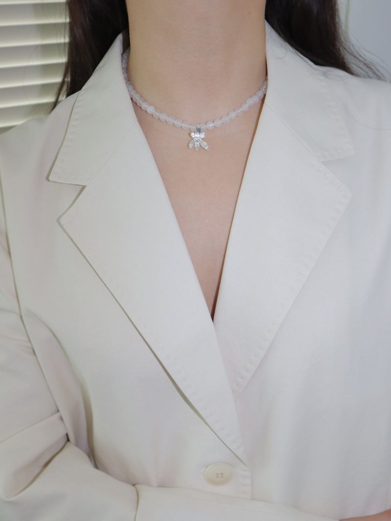FLOWER BALL NECKLACE