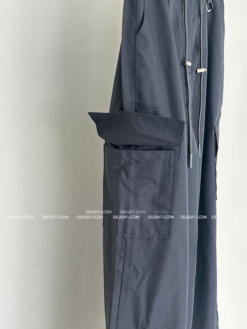 Nikki String Jogger Wide Cargo Pants