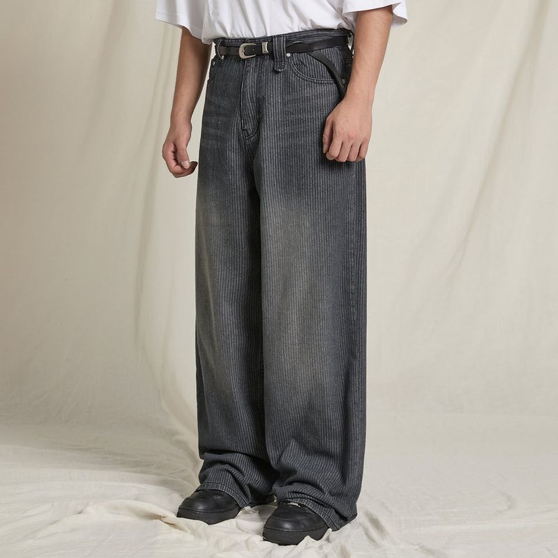 Corduroy Denim Pants