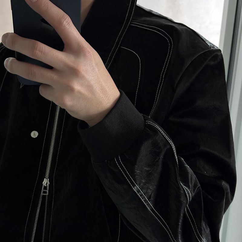 ASCLO High Stitch Collar Jacket (2color)
