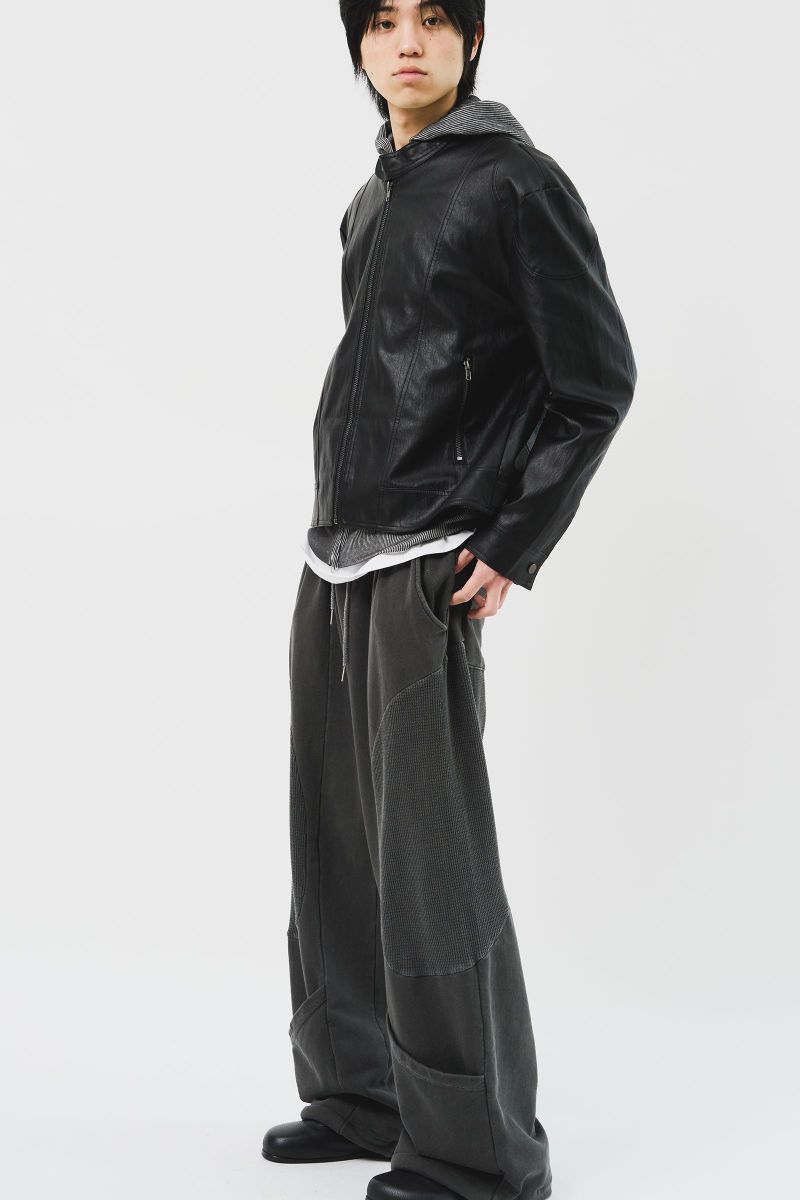 Bella Biker Leather Jacket (2color)