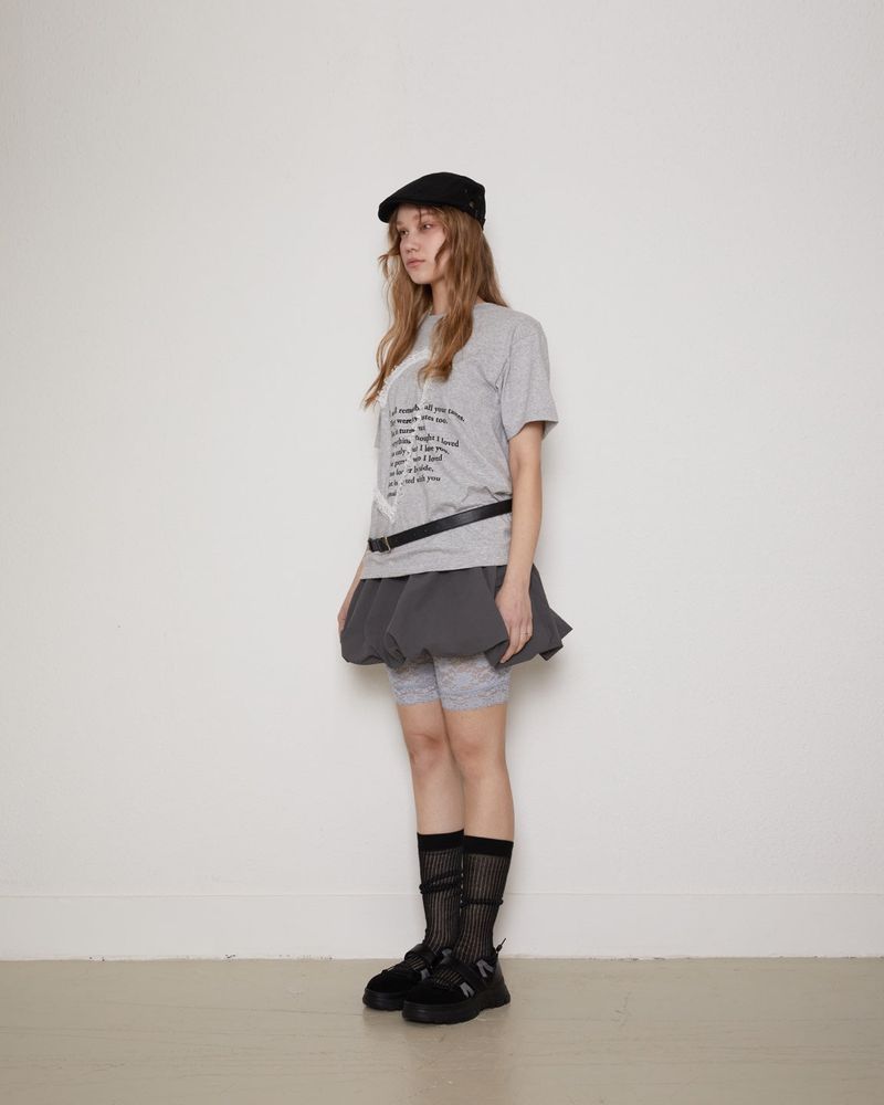 LOVE t-shirts / gray