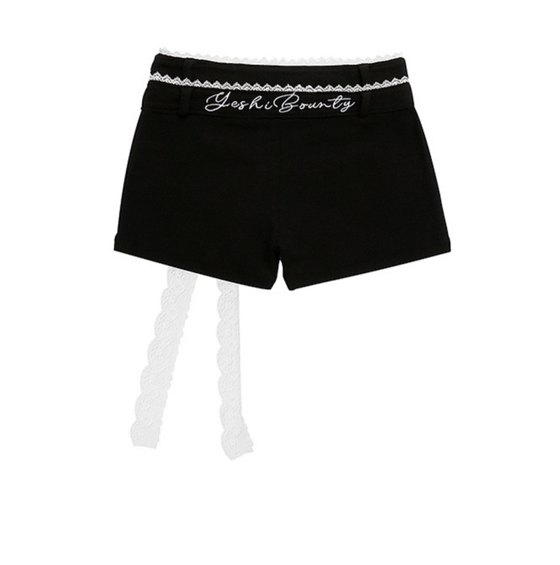 Liora Lace Ribbon Shorts