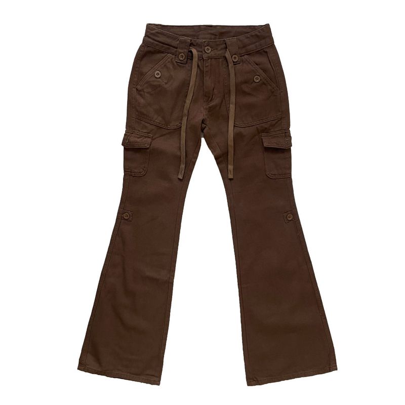 Deep cargo boots cut pants