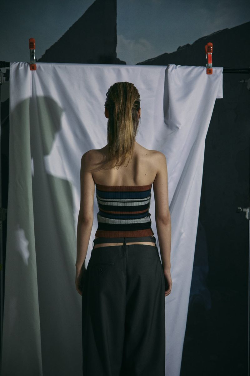 TIDED TUBE TOP