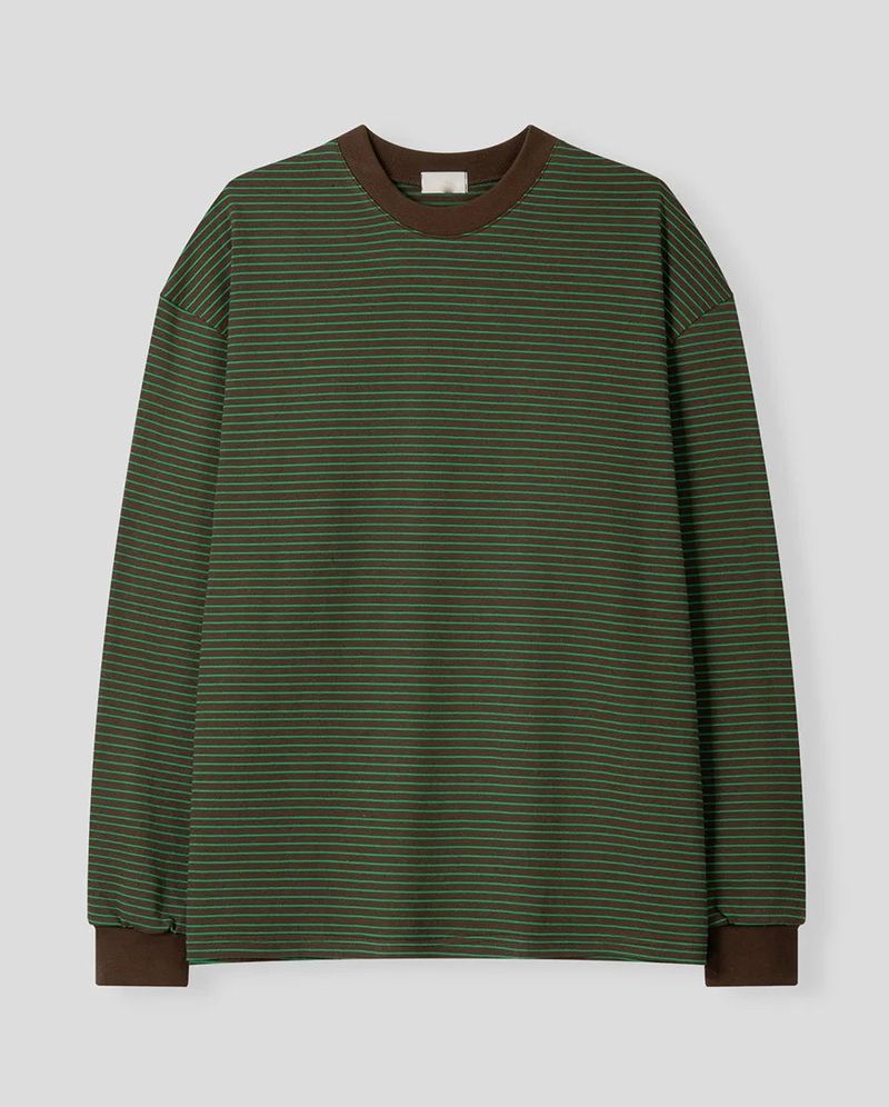 stripe boxy fit T