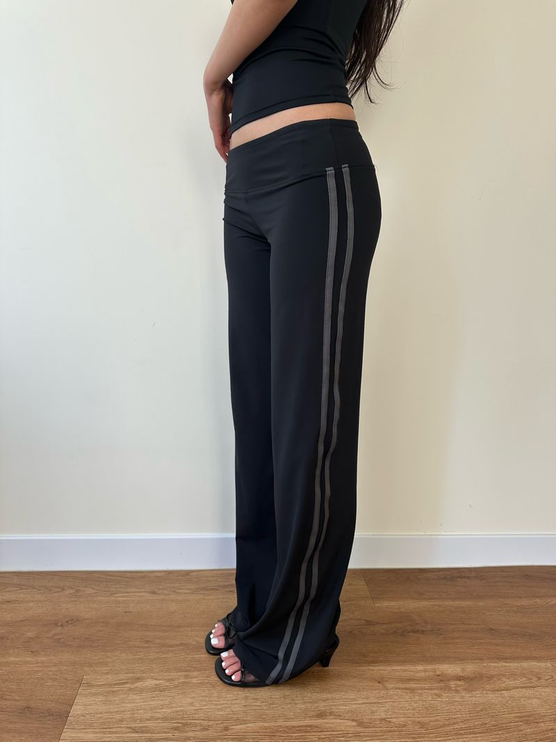 low rise track pants