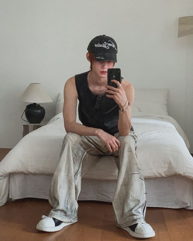 Smudge Painting Track Pants