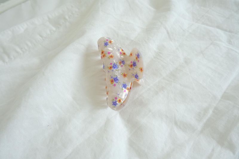 flower hair clip