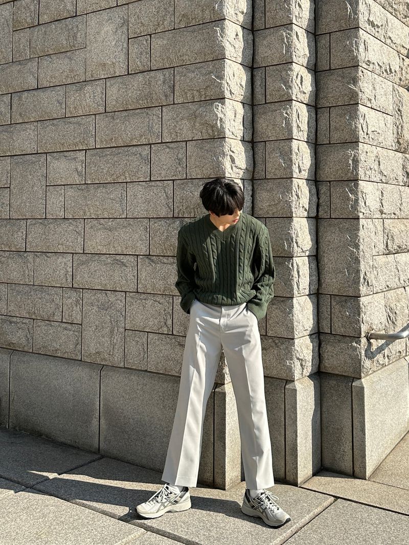Ino Semi-Wide Slacks (3 colors)