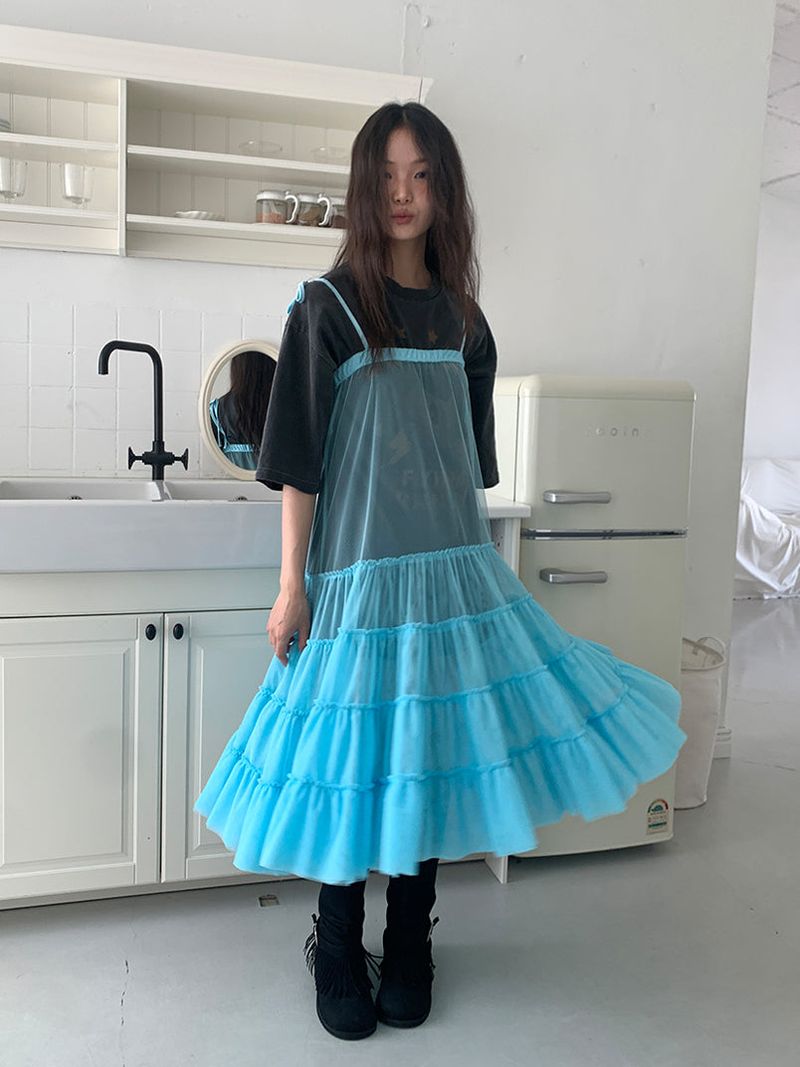JAZZ THE ORDER（ジャズ ザ オーダー）の「CANCAN LAYERED SKIRT DRESS (3C)（Dresses）」