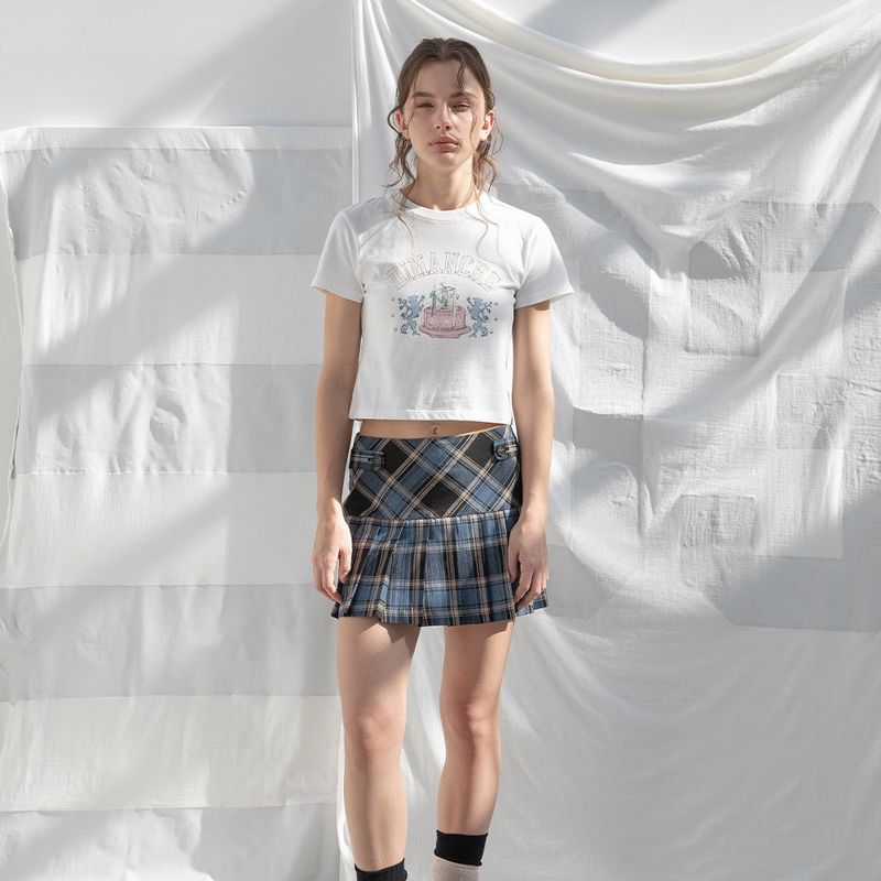 PREPPY CAKE CROP T-SHIRT