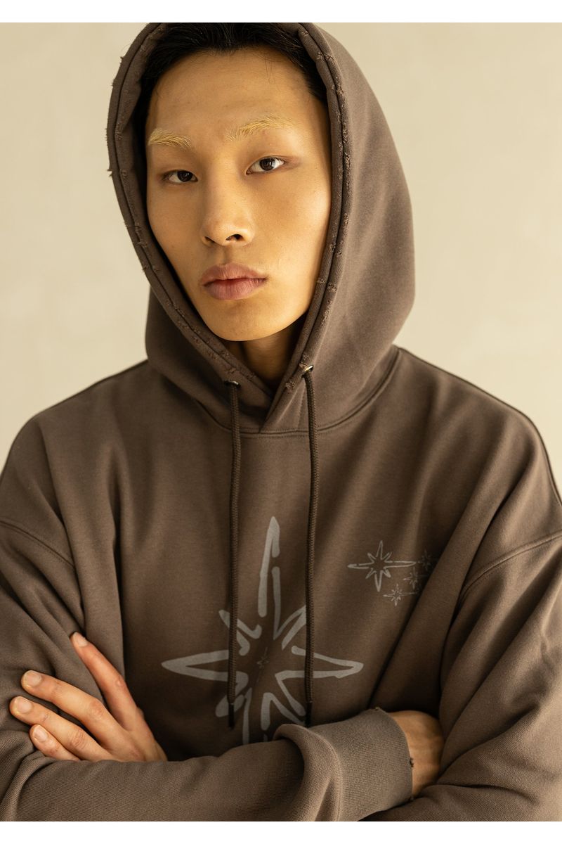 STARLIGHT DESTROYED HOODIE MFHHD002-DC
