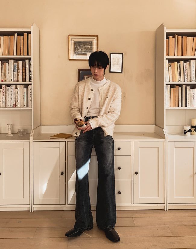 Loner Washed Bootcut Denim Pants