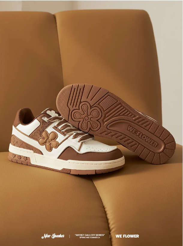 We Flower Trendy people Star style campus style trendy breathable  Flat shoes