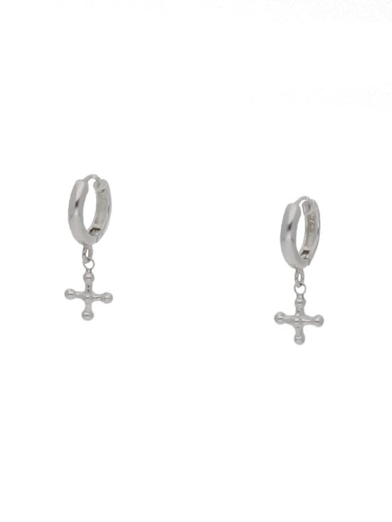 CROSS CHARM EARRING