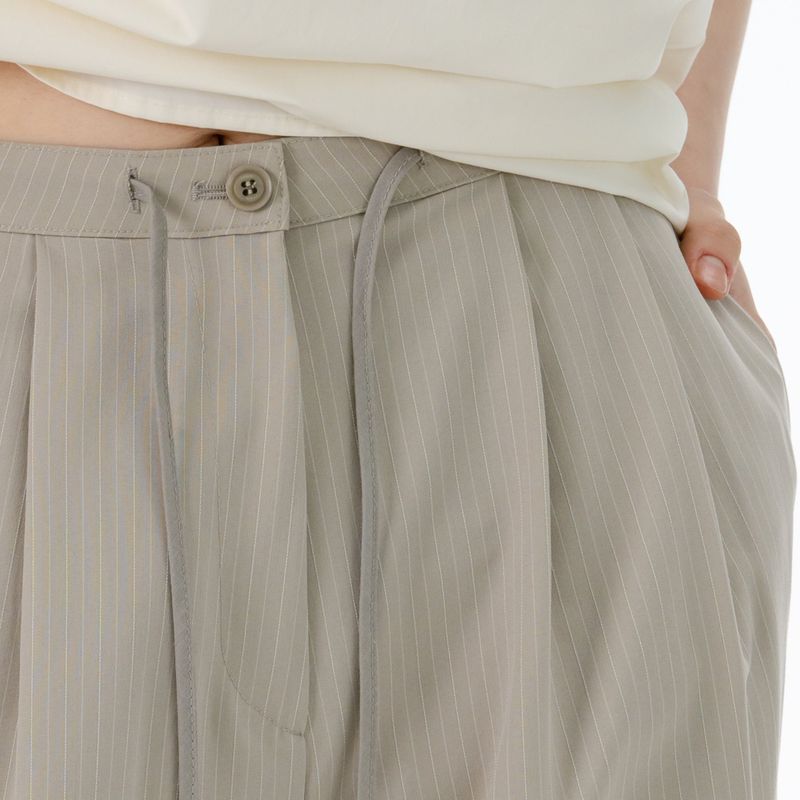 Soil stripe pants (beige)