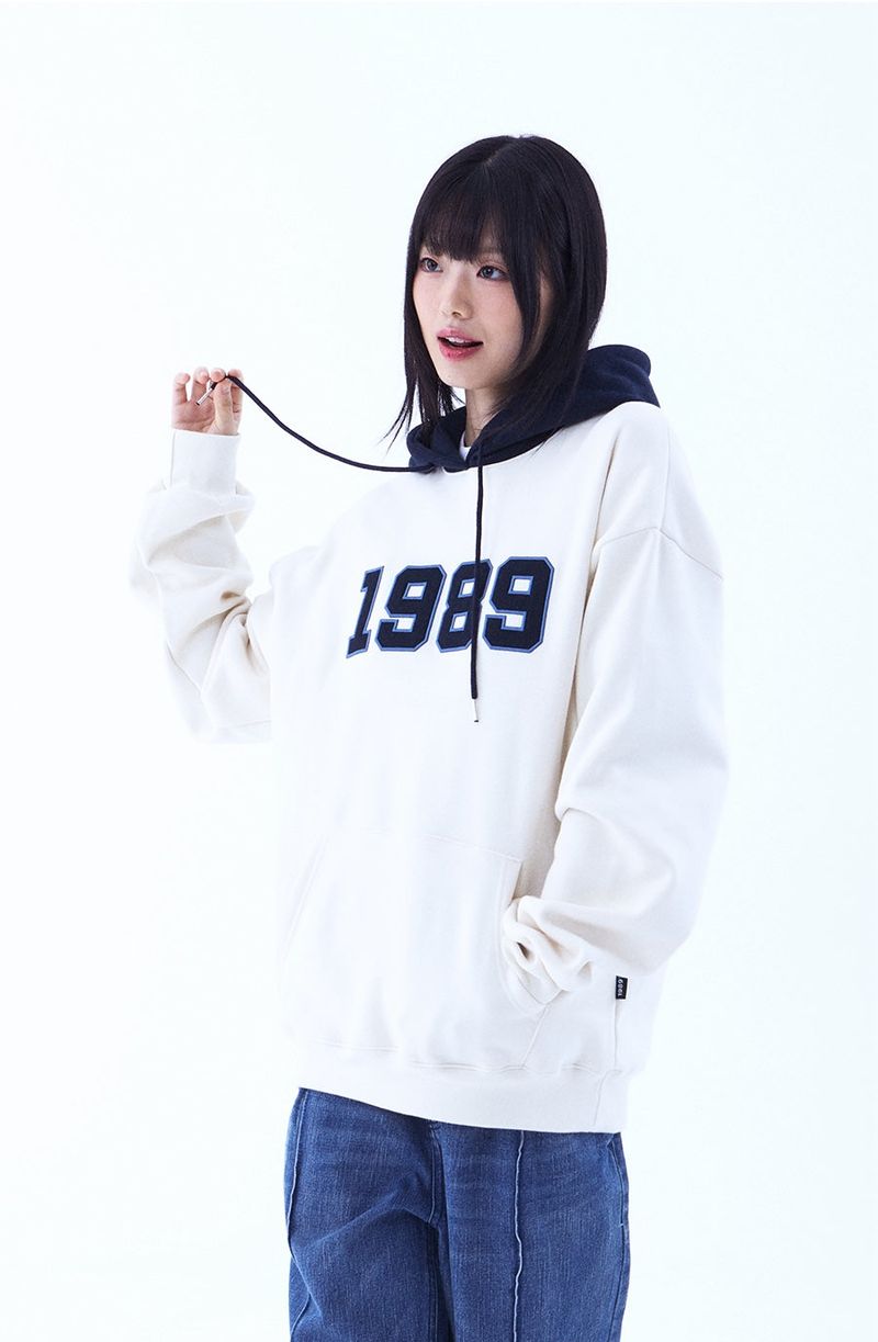 1989 Contrasting color Hoodie(STHSTD-0099)