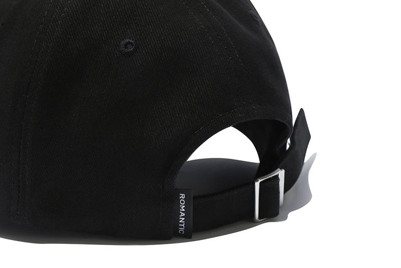 FLOWER LOGO BALL CAP_BLACK