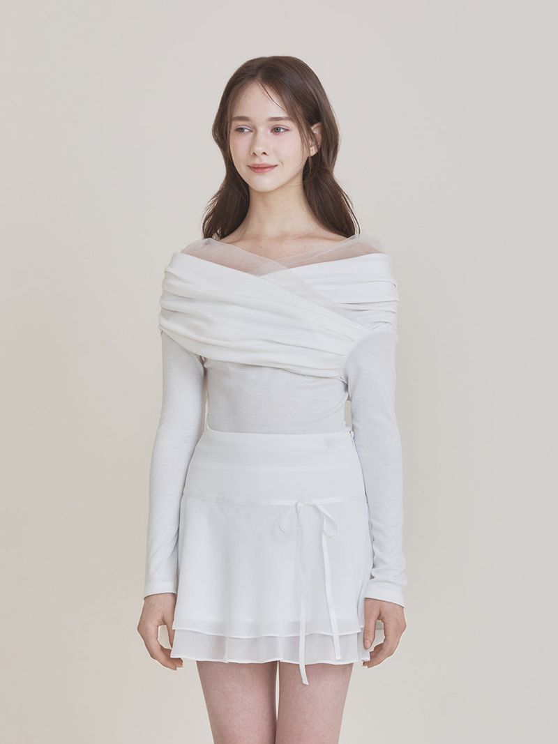 Sana top (Ivory)