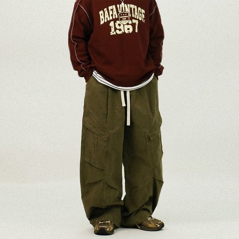 SEMIKAJI(セミカジ)の「TE Vintage Washing Cargo Banding Pants(Pants)」