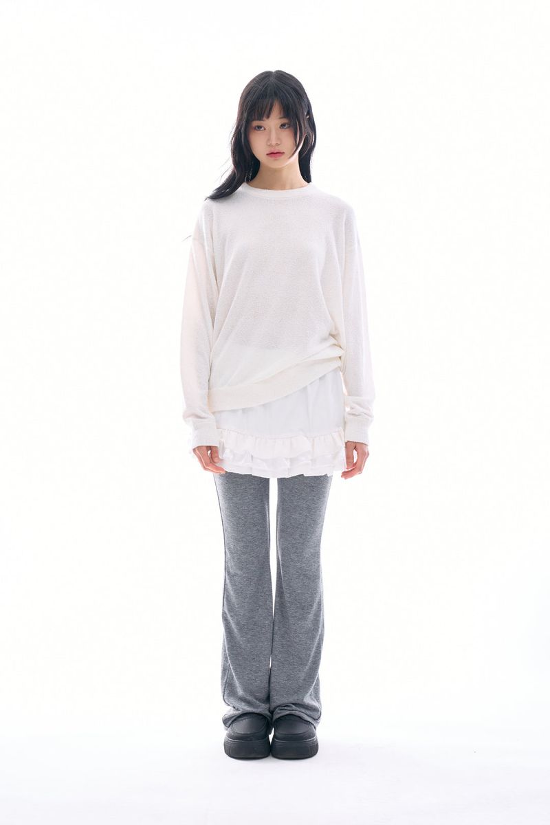Brie loose fit minimal knit