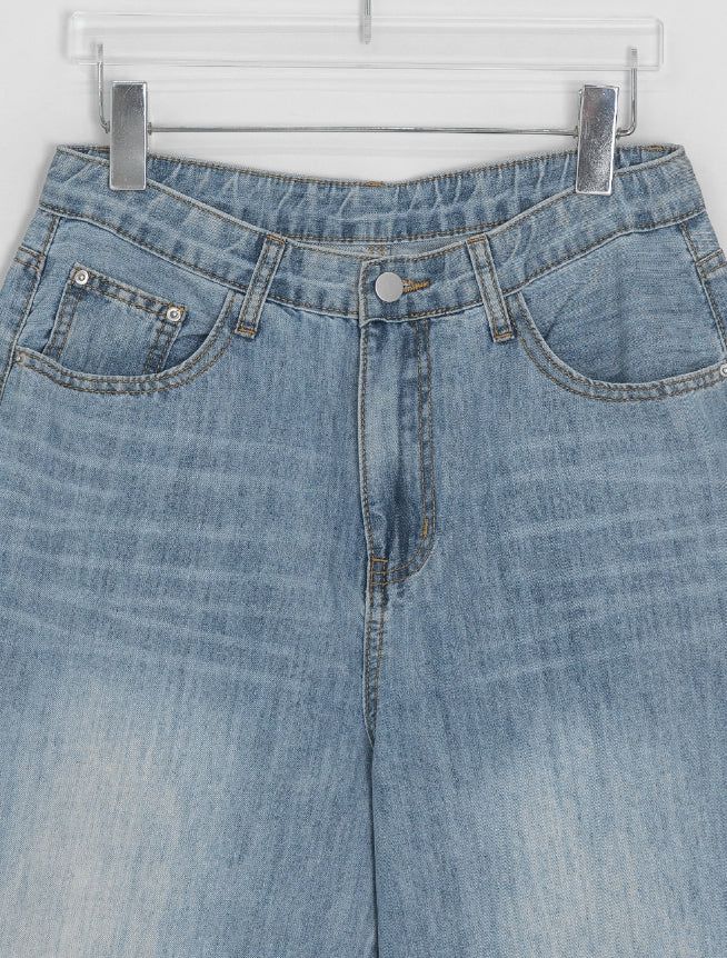 Hare Summer Wide Denim Pants