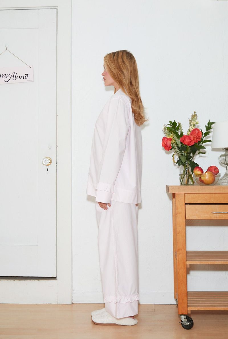 Cotton pajama shirt