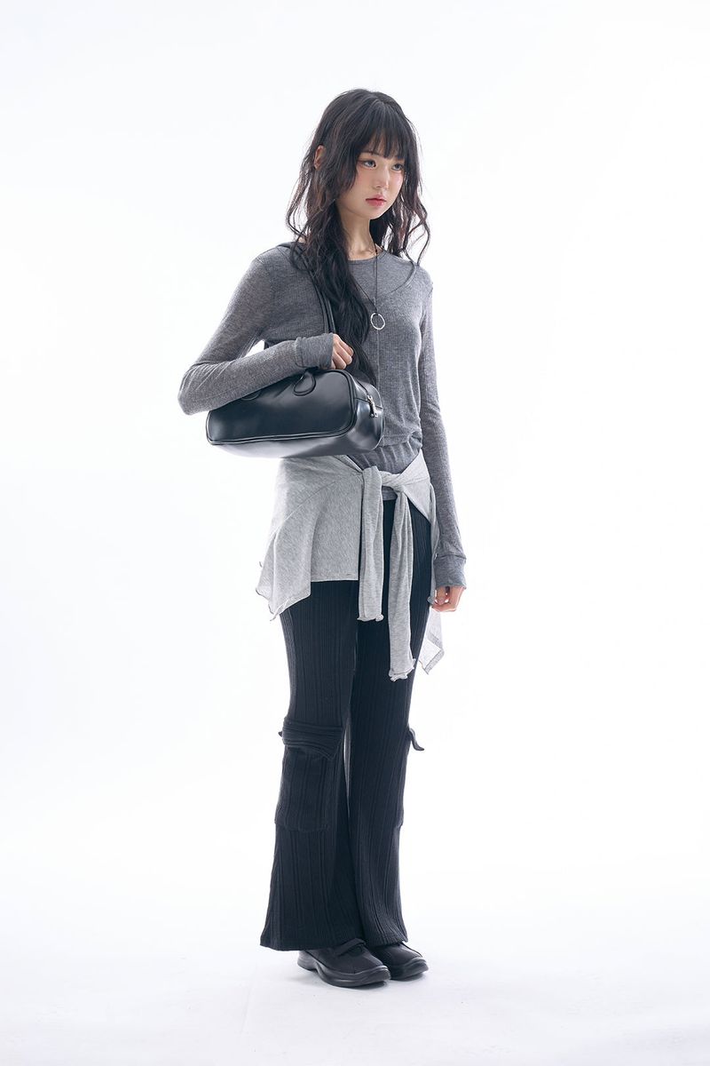 Arosa leather shoulder bag