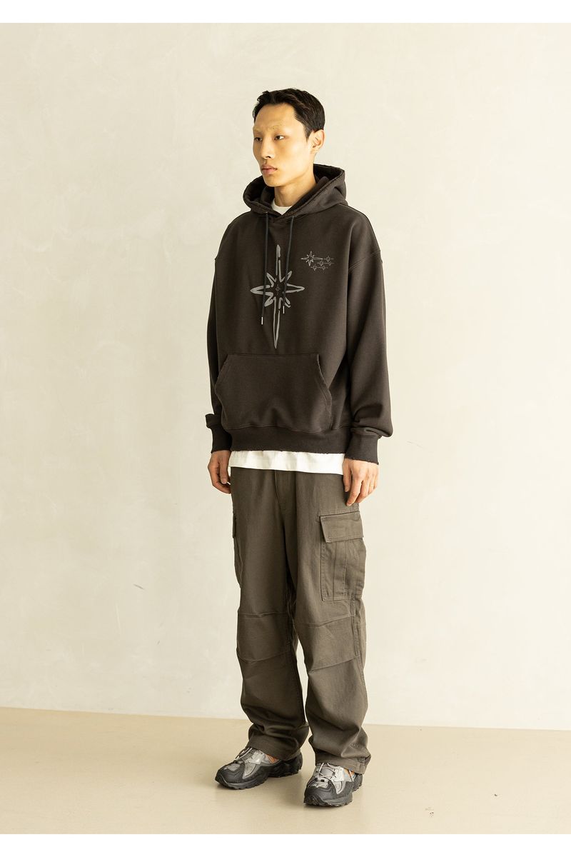 STARLIGHT DESTROYED HOODIE MFHHD002-DG