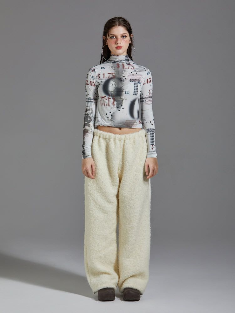GATELESS（ゲートレス）の「TERRY WOOL PANTS（Pants）」