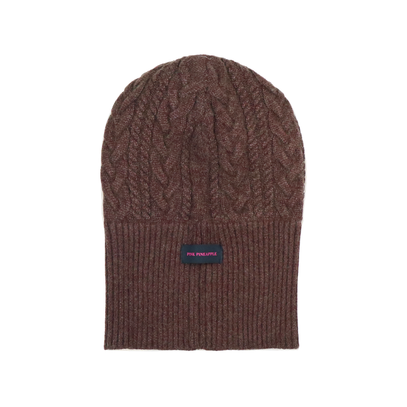 TWIST KNITTING BALACLAVA