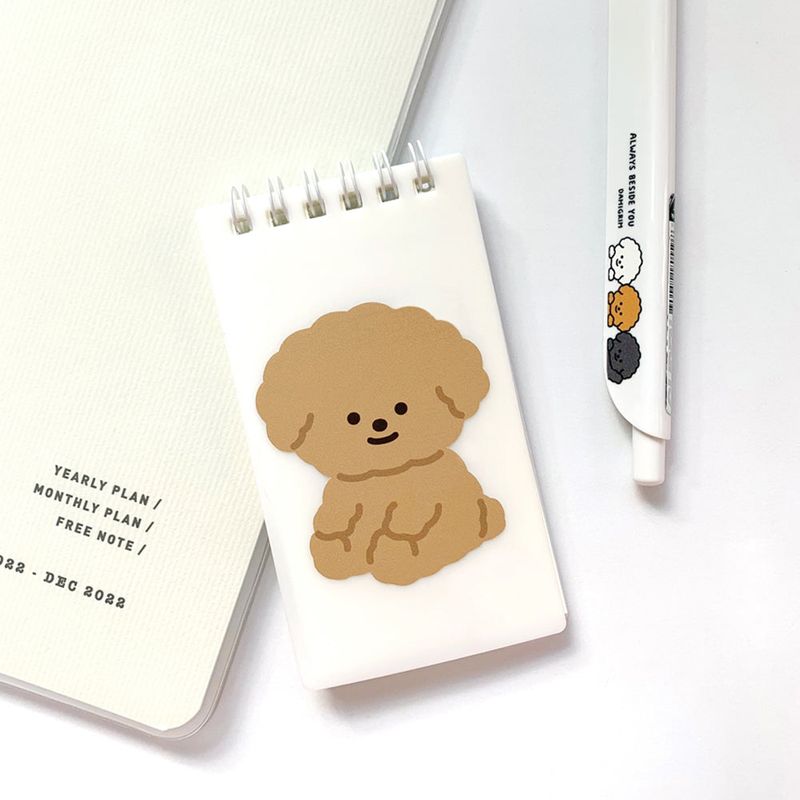 【1+1 SET】 Puppy Removable Sticker