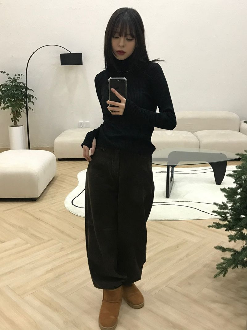Calia wide corduroy pants