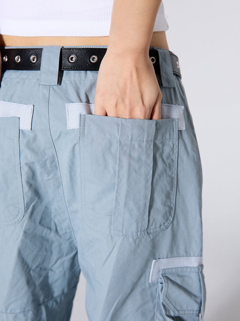MULTI POCKET PANTS / SKY BLUE